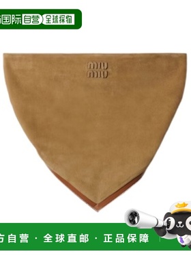 香港直邮Miu Miu 绒面革性感头巾上衣 MPT29617QKSOOO