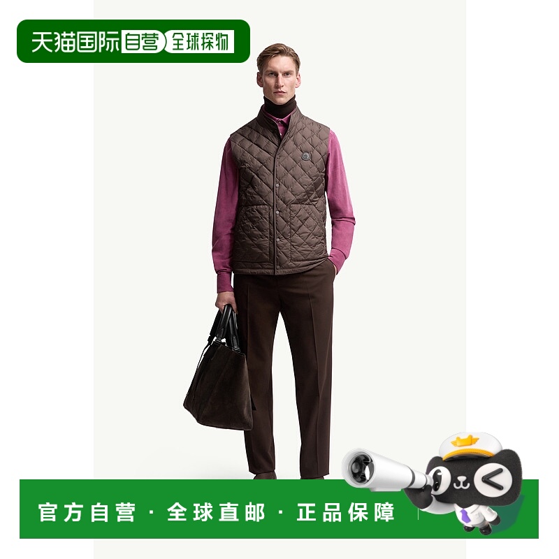 欧洲直邮MONCLER (2025) 番茄无袖羽绒服