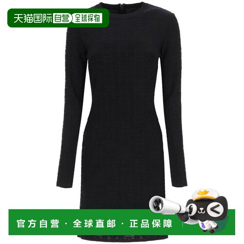 1h可退 香港直邮GIVENCHY 女士半身裙 BW218D4ZB1001 AW2021 黑色