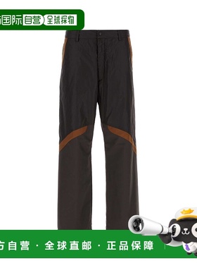 香港直邮Moncler 盟可睐 男士 青灰色尼龙裤子 2A00017539ZD280