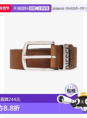 DIESEL 男士腰带 DIESELLOGOBVISIBLEX08506PS142T2253牛皮