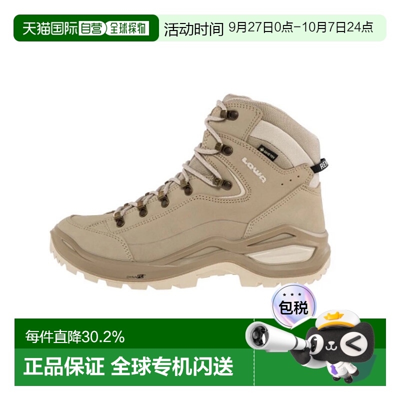 自营欧洲直邮LOWA RENEGADE EVO GTX MID女士香槟色防水科技面料