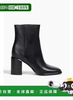 香港直邮VINCE 女士 Luca 皮质短靴 J1129L2002BLACK