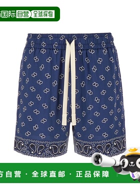 1h可退 香港直邮Palm Angels 棕榈天使 男士 松紧腰短裤 PMCB034S