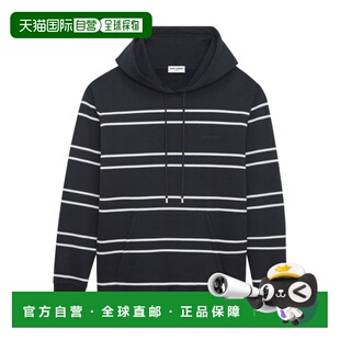 759979Y37IZ连帽衫 条纹连帽卫衣帽衫 Laurent 香港直邮Saint