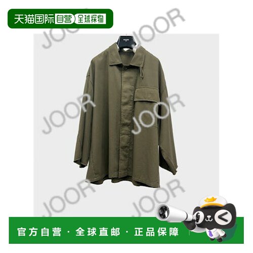 1h可退 香港直邮CELINE 男士外套 RC0AC219I02MK SS2026 军绿色 U