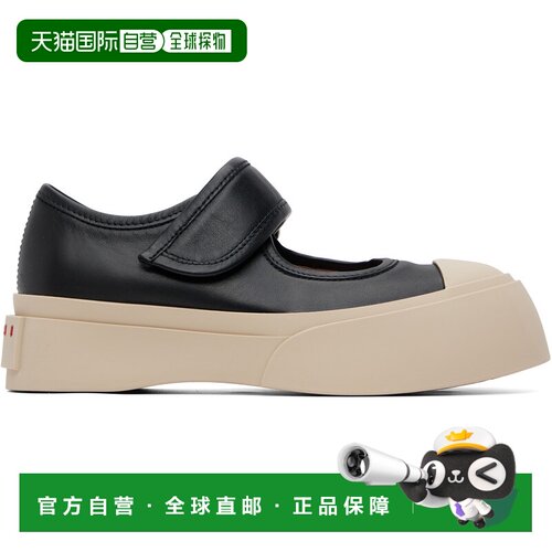 香港直邮Marni 玛尼 女士 黑色 Pablo 玛丽珍鞋 SNZW003120P72260