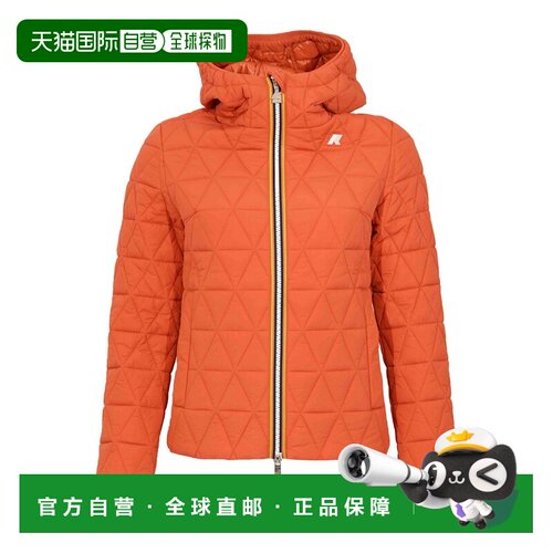 1h可退 欧洲直邮K-WAY 女士户外风衣 K2136EW896 SS2026 橙色 Lil
