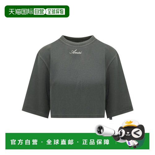 香港直邮AMIRI 女士T恤 AW426JR0140002 AW2026 【付后1h可退】