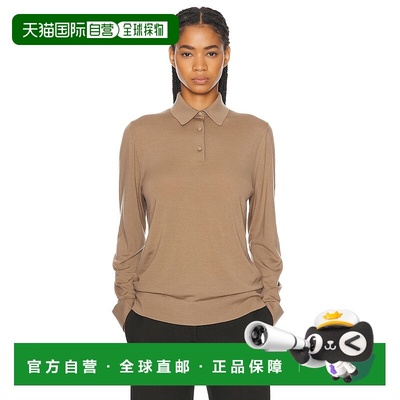 1h可退 香港直邮The Row 女士 Ipanelli Polo衫 8442Y590