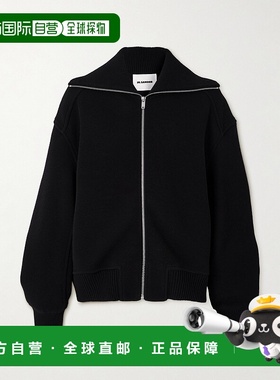 1h可退 香港直邮Jil Sander 吉尔 桑达 女士 拉链飞行员夹克 J02B