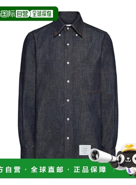 香港直邮Thom Browne 长袖牛仔衬衫 MWL435SF1105
