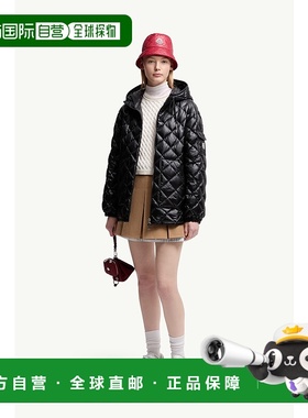 欧洲直邮MONCLER (2025新品) Doudoune courte à capuche et mat