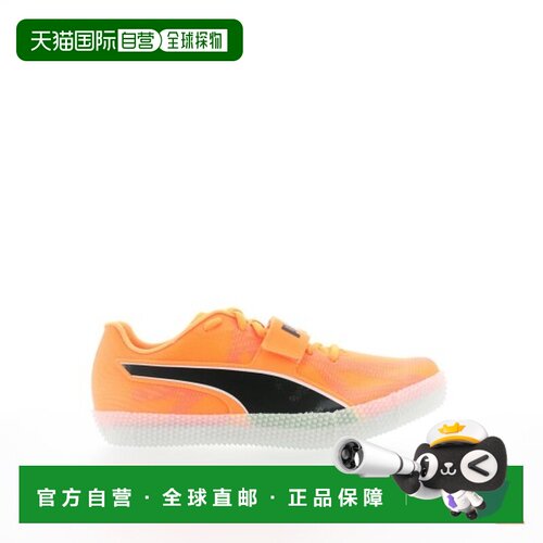 自营欧洲直邮PUMA彪马 EVOSPEED橙色/黑色网布跳高钉鞋男女通用