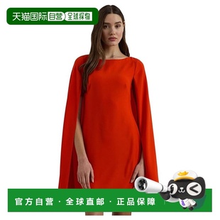 1h可退 香港直邮Lauren Ralph Lauren 女士 披肩乔其纱酒会礼服