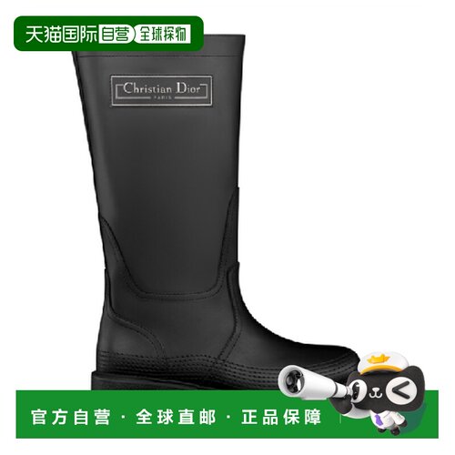 香港直邮Dior D-Scots长筒靴 KCT087CBU迪奥厚底鞋