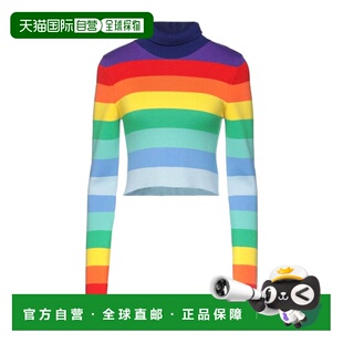 1h可退 香港直邮Rabanne 女士 高领上衣 yellow黄色 舒适时尚