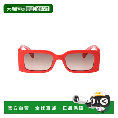1h可退 香港直邮GUCCI 女士眼镜 GG1325S005 SS2026 红色 GG1325S