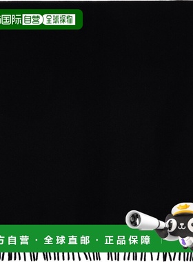 香港直邮MAISON KITSUNE 男士 黑色 Fox Head 围巾 PM06201BT3004