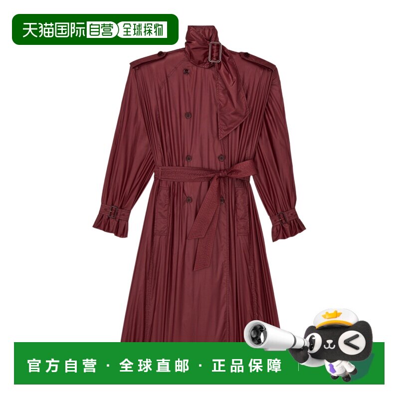 香港直邮Saint Laurent 长袖大衣 870862YZ9GI风衣【付后1h可退】