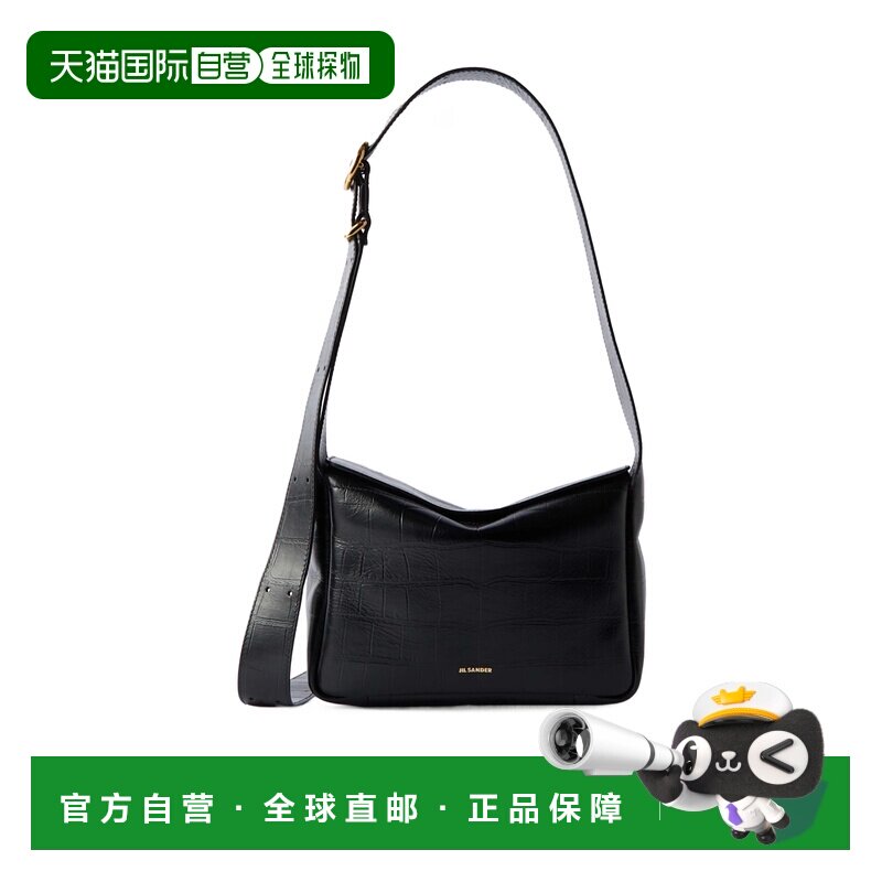 1h可退 香港直邮JIL SANDER 女士斜挎包 J07WG0064P6574BLACK AW2