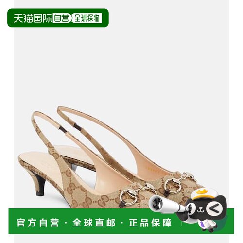 1h可退 香港直邮Gucci古驰GG女士高跟鞋女鞋单鞋浅口鞋