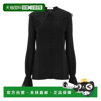 1h可退 香港直邮Chloe 长袖衬衫 CH25WHT99005-