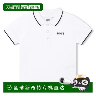 香港直邮BOSS 婴儿 1小时内可退 波士 Infant 小号徽标男孩Polo衫
