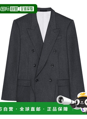 香港直邮Givenchy 法兰绒双排扣夹克 BM30LC16BT纪梵希西装