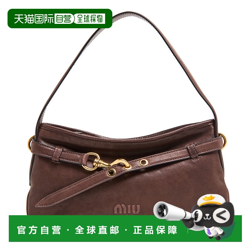 1h可退 欧洲直邮MIU MIU 缪缪 25秋冬  MIU5HZSKBRW 女士 单肩包