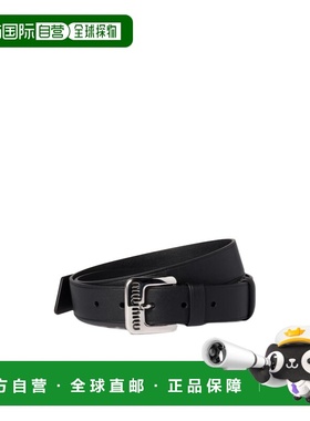 香港直邮Miu Miu 金属扣腰带 5CC545EFX