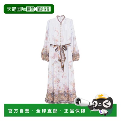 香港直邮ZIMMERMANN 女士连衣裙 9143DS261BPA SS2026 浅蓝色