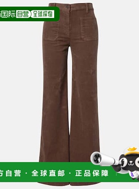 1h可退 香港直邮NILI LOTAN 女士 Florence 棉混纺灯芯绒小喇叭裤