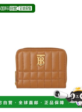 香港直邮Burberry Lola &ndash; 绗缝拉链钱夹 80623751钱包