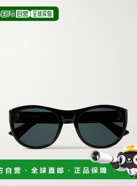 香港直邮Saint Laurent 圣罗兰 女士 圆框醋纤太阳眼镜 SL798MAXI