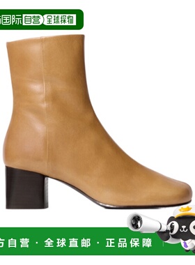 1h可退 香港直邮Lemaire ANATOMIC 粗跟短筒靴 FO0206LL0078