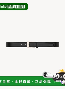 欧洲直邮YSL（圣罗兰）Ceinture à boucle rectangulaire en cui