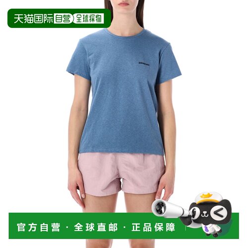 1h可退 香港直邮Patagonia 女士户外T恤 37567SHRB SS2026 蓝色 P
