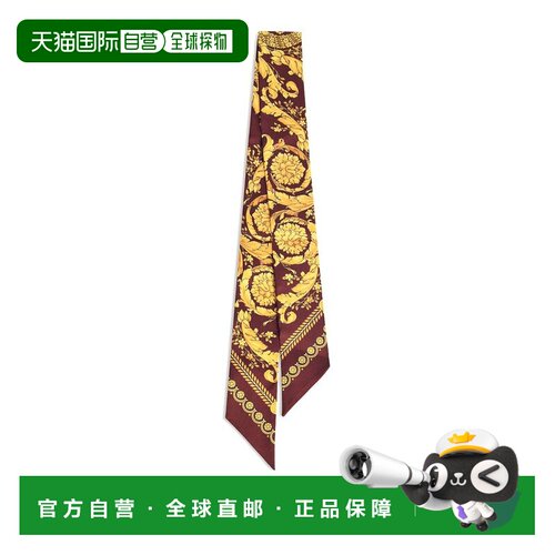 香港直邮VERSACE 女士围巾 IBA00051A067235R770DARKRED SS2026