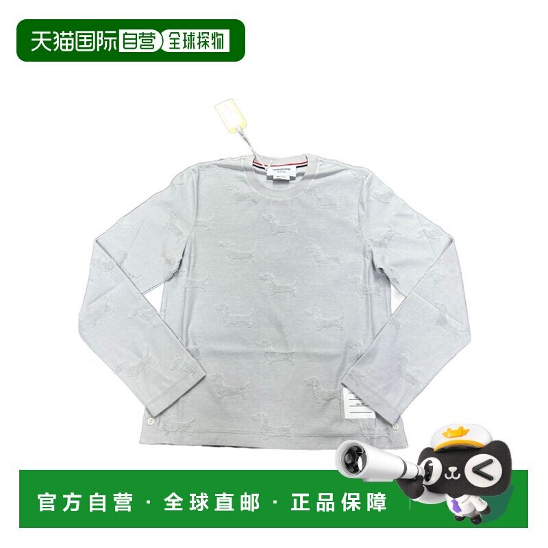 香港直邮THOM BROWNE 女士T恤 FJS186AJ0157050 AW2024 白色