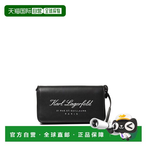 欧洲直邮KARL LAGERFELD 女士单肩包 235W3120999 AW2023 黑色