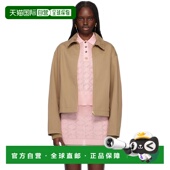 香港直邮AMIRI 夹克 女士 1h可退 Work 棕色 Quad AWOUWJ1011