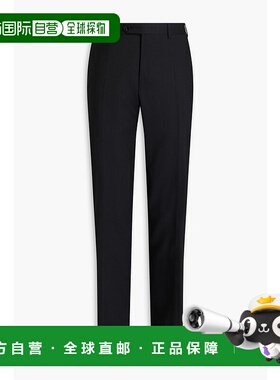 1h可退 香港直邮Canali 康钠丽 男士 羊毛提花长裤 71019AA000911
