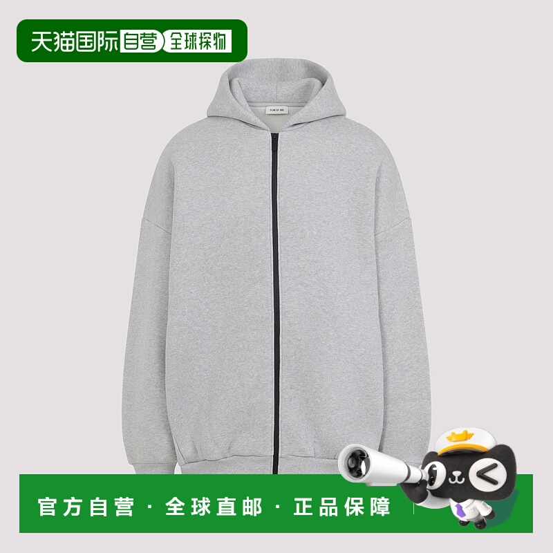 1h可退 欧洲直邮essentials fear of god 男士 帽衫运动夹克衫