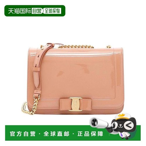 香港直邮Salvatore Ferragamo Vara蝴蝶结单肩包 21G878斜挎包
