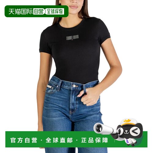香港直邮TOMMY HILFIGER 女士T恤 DW0DW21841BDS 【付后1h可退】