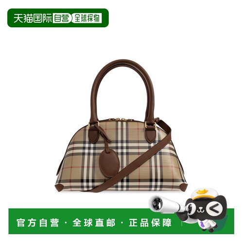 1h可退 香港直邮BURBERRY 女士手提包 8129065A7026ARCHIVEBEIGE