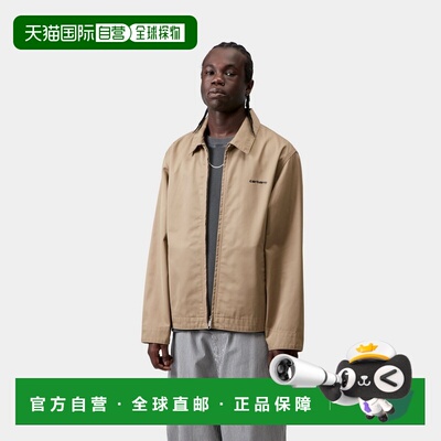 自营欧洲直邮Carhartt WIP Module Script男士聚酯纤维棉质夹克