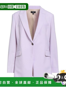 香港直邮THEORY 希尔瑞 女士 西装外套 purple紫色 舒适时尚