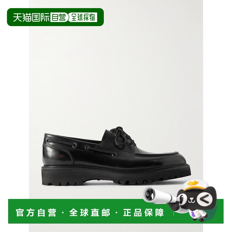 1h可退 香港直邮John Lobb 男士 Tide 漆皮船鞋 1AUAAOL1R